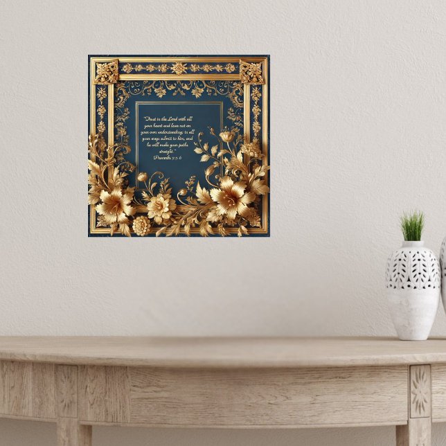 - Hämta Heirloom Grace Bible Verse Anpassade Poster (Skapare uppladdad)