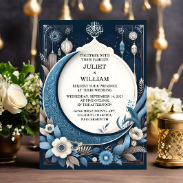 Hämta Henna Islam Nikah Arabiska Walima Muslim Brö Inbjudningar