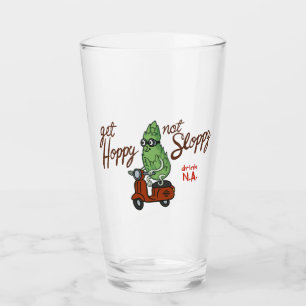 Hämta hoppy, inte slarvig glaskopp