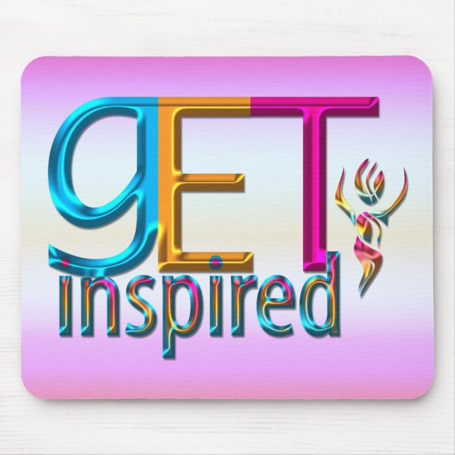 Hämta inspirerad ~ Neon Musmatta (Framsidan)