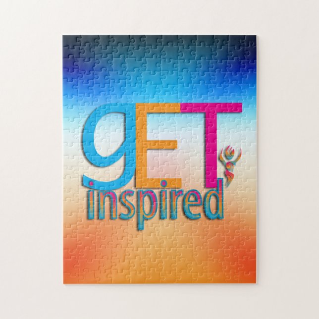Hämta inspirerad ~ Original Pussel (Vertikal)