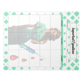 Hämta inte dig själv _ Viktiga ekvationer Anteckningsblock