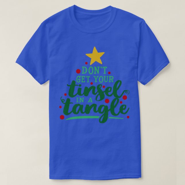 Hämta inte din tina i en vinkel t shirt (Design framsida)