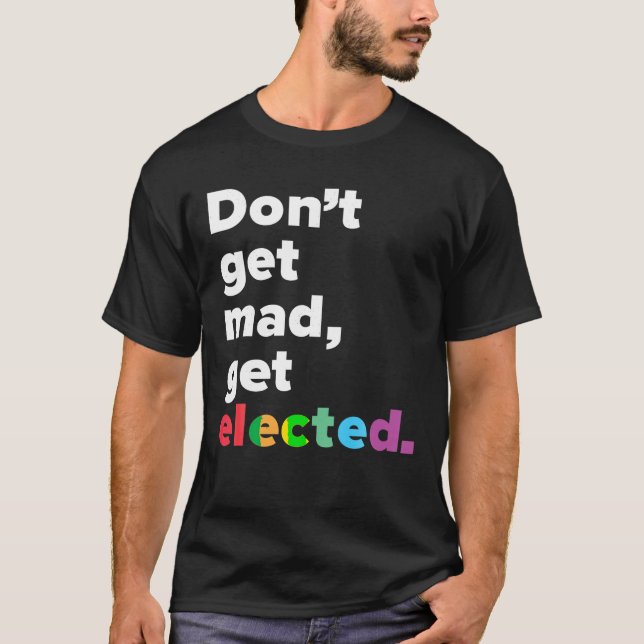 Hämta inte mad-hämtning till markerad T-skift T Shirt (Framsida)