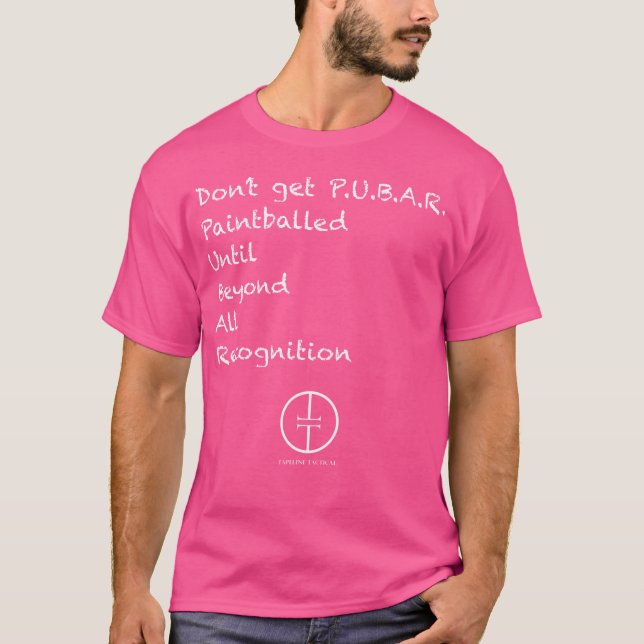 Hämta inte P.U.B.A.R. T Shirt (Framsida)