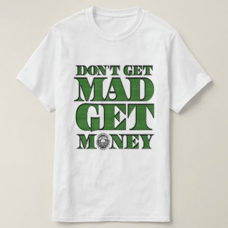 Hämta inte pengar vita t shirt