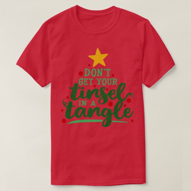Hämta inte pennan i en tangle t shirt (Design framsida)