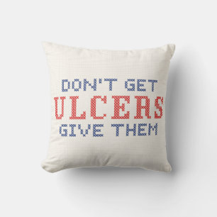 Hämta inte ulcus kudde