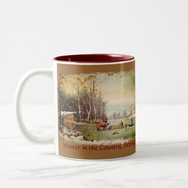 Hämta iskaffe Mugg (Vänster)