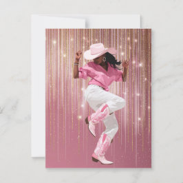 HÄMTA IT-GIRL #1-mappat tackkort Vykort