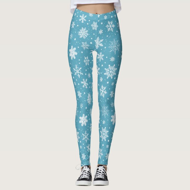 Hämta Julgran Färg Leggings (Framsida)