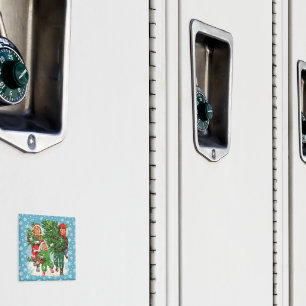 Hämta Julgran Magnet