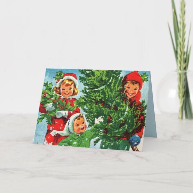 Hämta julkortet i Julgran Helgkort (Framsida)