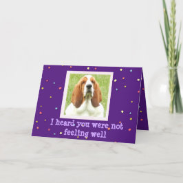 Hämta källkort med Basset Hound och Muffinsar Kort