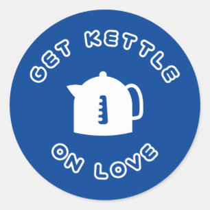 Hämta Kettle på Kärlek Runt Klistermärke