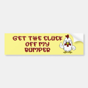 HÄMTA KLUCK AV BUMPER FUNNY Arg Chicken Bildekal