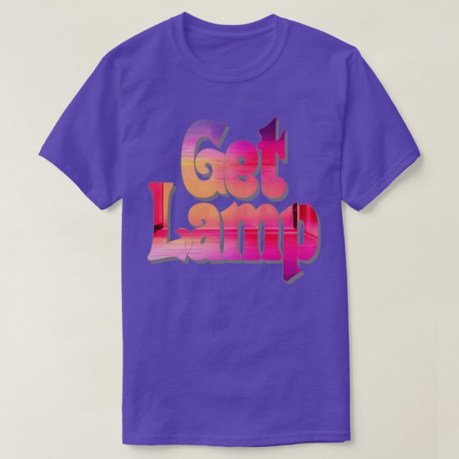 Hämta lampa t shirt (Design framsida)