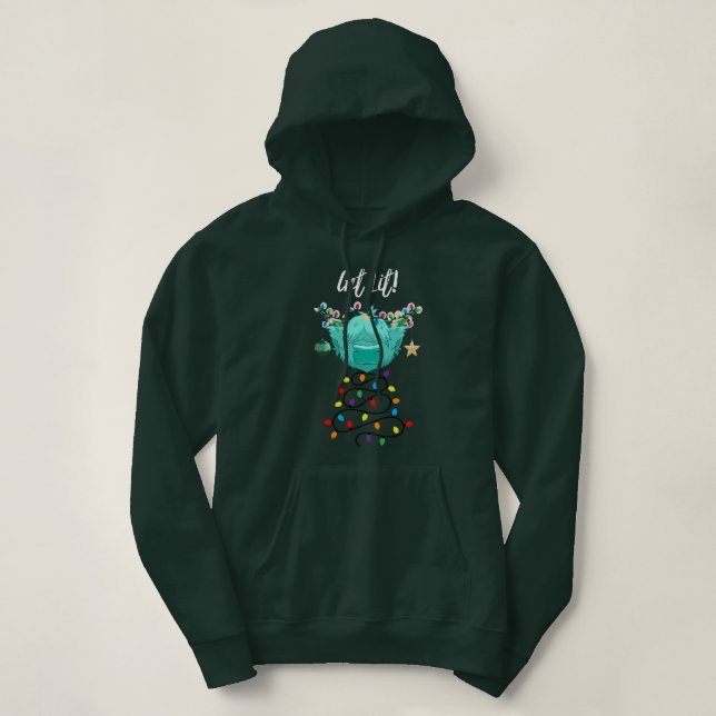 Hämta Lit Hoodie T Shirt (Design framsida)