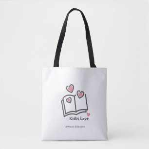 Hämta Lit(rate). & KidLit Kärlek Tote Bag Tygkasse