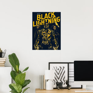 Hämta lit - svart blixt poster