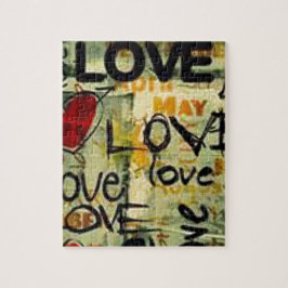 Hämta lite Kärlek Graffiti Pussel