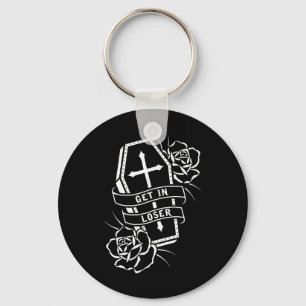 Hämta Loser Punk Goth Tattocoffin Nyckelring