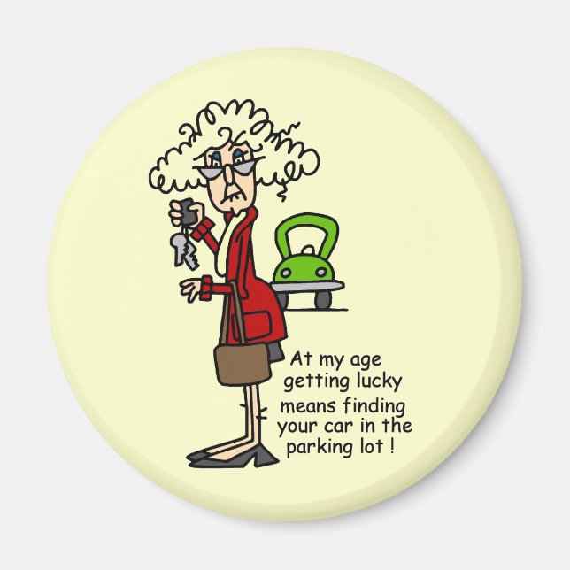 Hämta Lucky Humor Magnet (Framsidan)