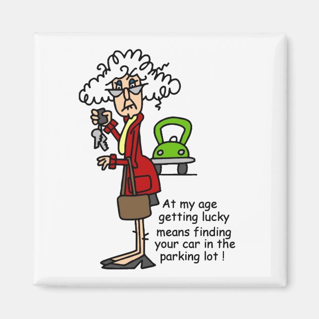 Hämta Lucky Humor Magnet (Framsidan)