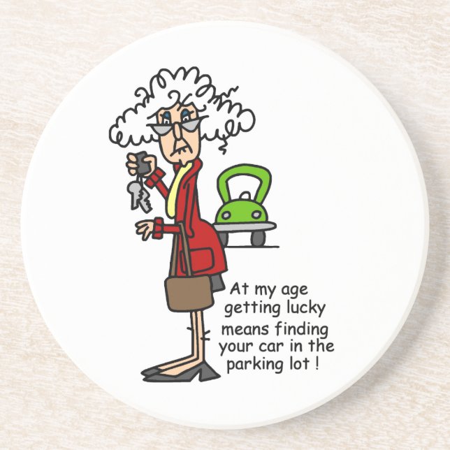 Hämta Lucky Humor Underlägg Sandsten (Framsidan)