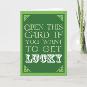 Hämta Lucky - Lustigt St. Patrick's Day Kort
