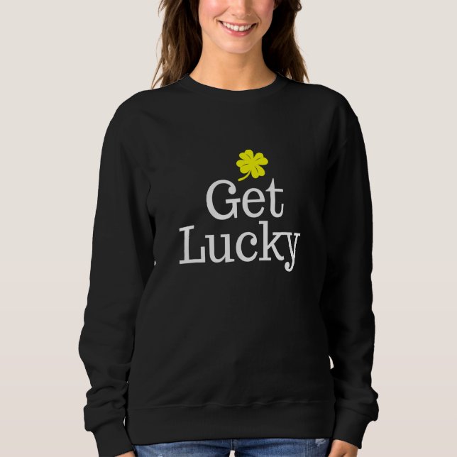 Hämta Lucky Saint Patricks Day T Shirt (Framsida)