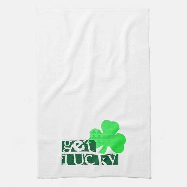 Hämta Lucky St patrick's day Kitchen Towels Kökshandduk (Vertikal)