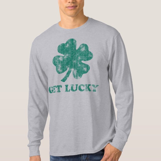 Hämta Lucky St. Patrick's Day T-shirt (Framsida)
