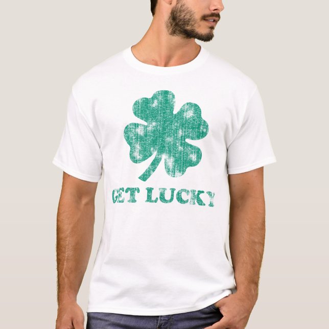 Hämta Lucky St. Patrick's Day Tee Shirt (Framsida)