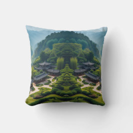 "Hämta Lugn hem - traditionell byvy Kudde