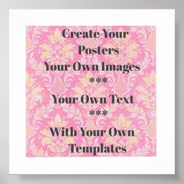 Hämta mall för Poster direkt (Framsidan)