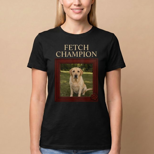 Hämta mästare Rolig Hund T Shirt (Skapare uppladdad)