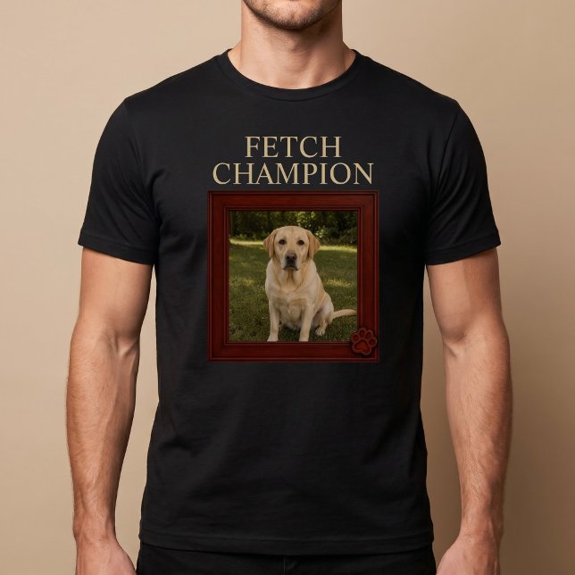 Hämta mästare Rolig Hund T Shirt (Skapare uppladdad)