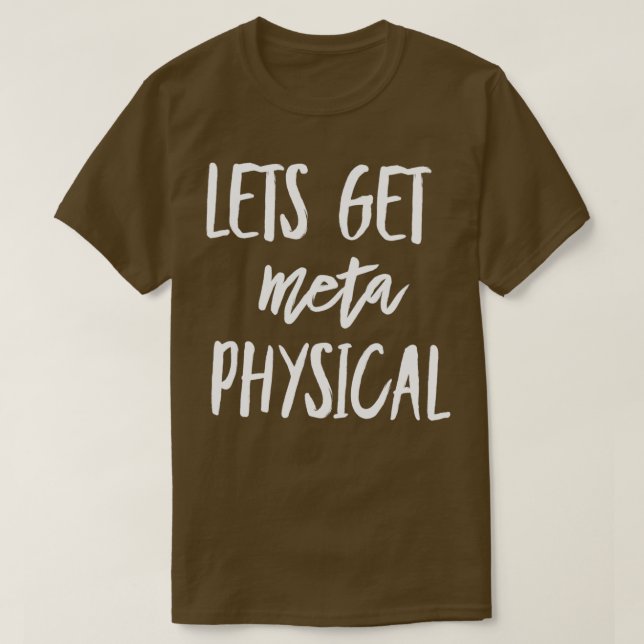 Hämta metafysisk 1 t shirt (Design framsida)