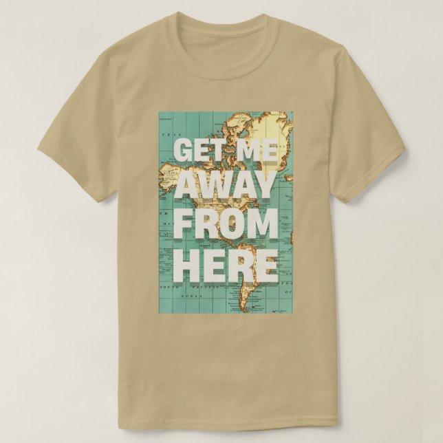 HÄMTA MIG härifrån T Shirt (Design framsida)