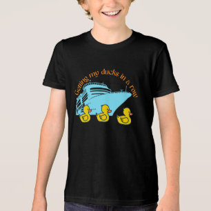 Hämta min kryssade Ankor i en rad T Shirt