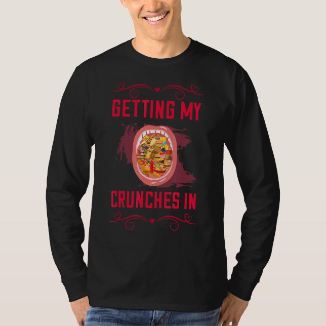 Hämta mina klådor i mat Sarcastic T Shirt (Framsida)