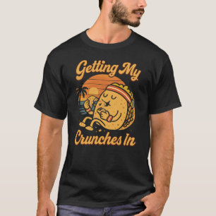 Hämta mina skärmar i Gym Workout Funny Taco T Shirt