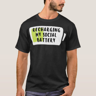 Hämta mitt Social-batteri T Shirt