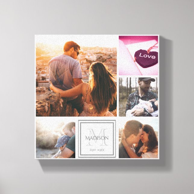 Hämta mötespunkterna canvastryck (Framsida)