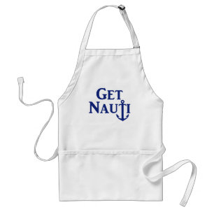 "Hämta Nauti" Nautical Apron Förkläde