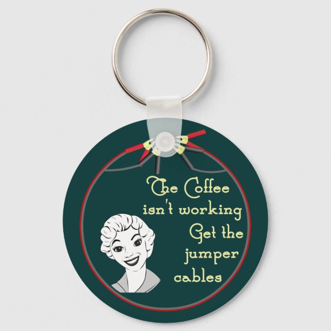Hämta nyckelkedjan Jumper Cables Nyckelring (Framsida)