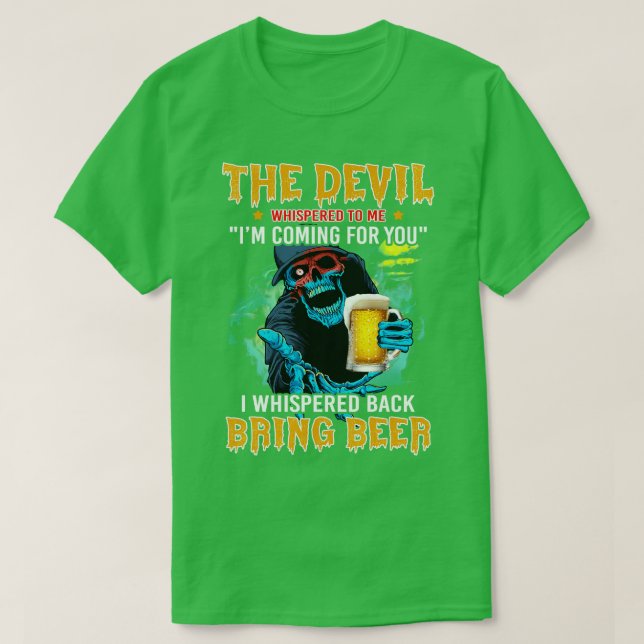 Hämta öl 1 t shirt (Design framsida)