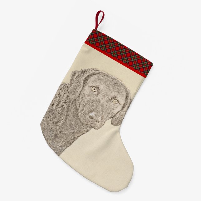 Hämta originalbild för Chesapeake Bay-återgivning Liten Julstrumpa (Framsidan (Hängande))