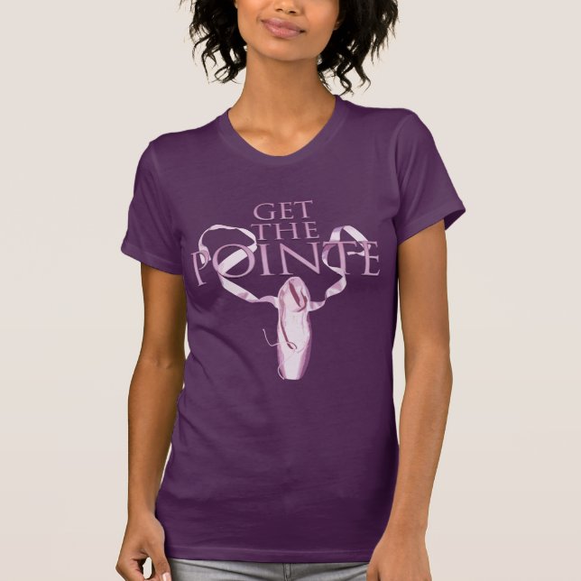 Hämta Pointe (dance) Tee (Framsida)